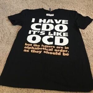 Men’s size medium OCD shirt